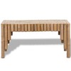 vidaXL Coffee Table Genuine bamboo color High-quality bamboo Small - 2 of 4