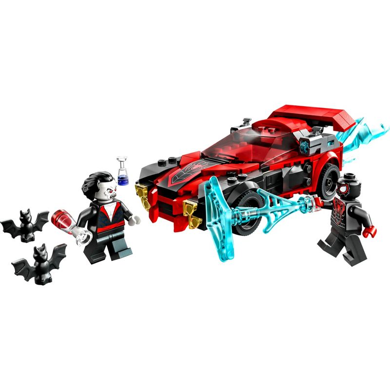 LEGO Marvel Miles Morales vs. Morbius Toy Car Set 76244, 3 of 8