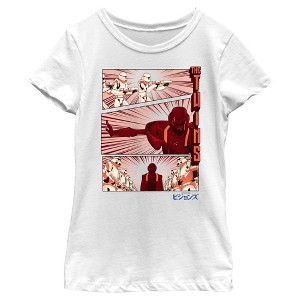 Girl's Star Wars: Visions The Twins Panels T-Shirt - 1 of 4