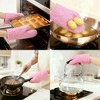REGALWOVEN Heat Resistant Thick Cotton Lining Durable Oven Mitts Set of 2 10.6x6.7inch - 2 of 4