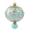 Miss Christmas 4.5 Inch Pc Chatham In Turquoise Christmas Tree Ornament , Christmas Decor Holidays Christmas Decoration (1PC) - 3 of 4