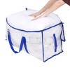 Unique Bargains Foldable Clothes Organizing Storage Moving Bags with Handles 1 Pc - 4 of 4