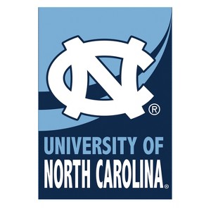 NCAA University of North Carolina Garden Flag 12x18 Double Sided, Officially Licensed For Outside, Indoor and Outdoor Students & Alumni - 1 of 1