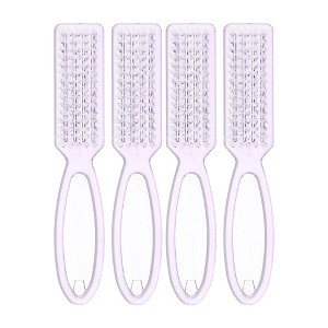 Unique Bargains Fingernail Cleaner Nail Brush 4 Pcs - 1 of 4