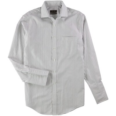 Tasso Elba Mens French Cuff Button Down Dress Shirt