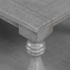NicBex Vintage Coffee Table with Luxurious Pine Veneer&Vase Column Legs,Timelessly Charming Living Room Center Table,175lbs Max - 3 of 4