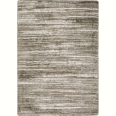 Oriental Weavers Galileo GAL05 Brown / Ivory Indoor Area Rug - 3'10" x 5'5"