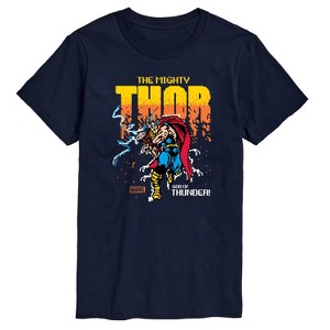 Men's - Marvel - Thor Pixelated Short Sleeve Graphic T-Shirt - 1 of 4