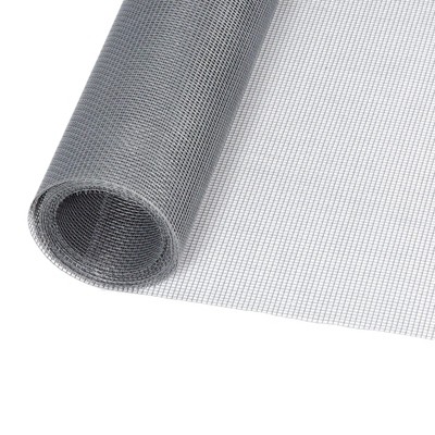 AMMER Pet Proof Window Screen Replacement Mesh Roll, 37.4in x 16.4ft, Ideal for Patio Porch Sliding Repair Kit