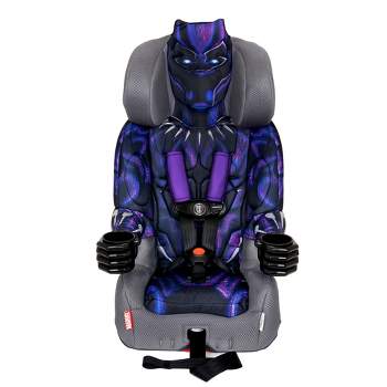 KidsEmbrace 2-in-1 Forward-Facing Harness Booster Seat with 2 Cup Holders, Combination Booster Seat for Kids and Toddlers, Marvel Black Panther
