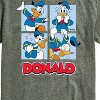 Men's - Disney - Donald Duck Grid Short Sleeve Graphic T-Shirt - 2 of 4