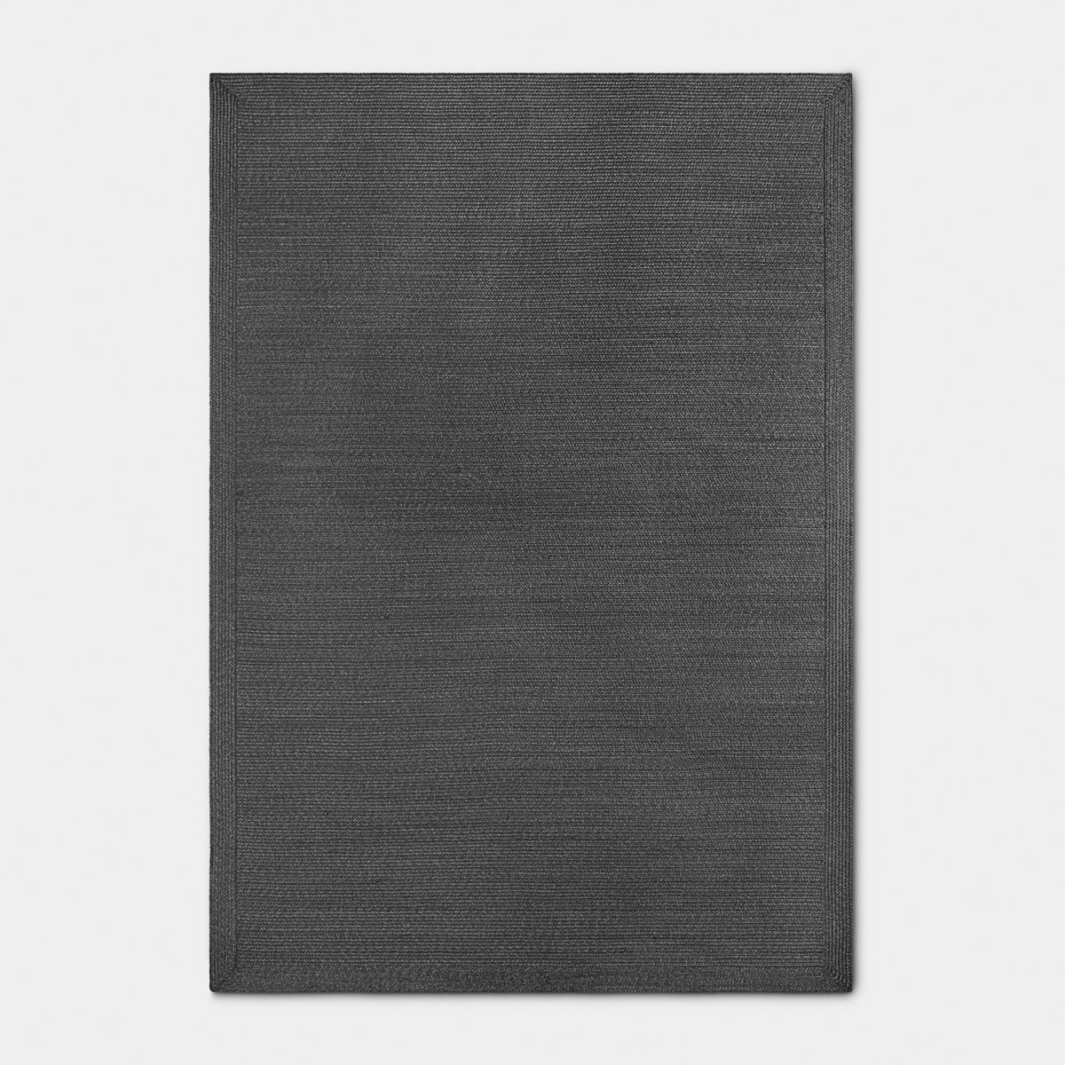 Natural Woven Rectangular Braided Outdoor Accent Rug - Threshold™ - thumbnail 5