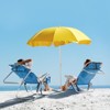 FURNIinspire Outdoor Portable Chair Adjustable Back Lightweight Design for Beach and Picnic, Blue, 24.8"*25.6"*32.28" - 3 of 4