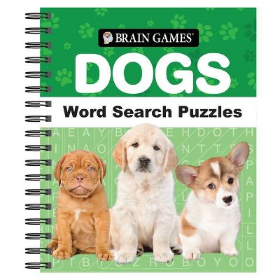 Brain Games - Dogs Word Search Puzzles - By Publications International Ltd & Brain Games (spiral