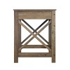 Saint Birch Alaska 47" Writing Desk with Two Drawers - 4 of 4