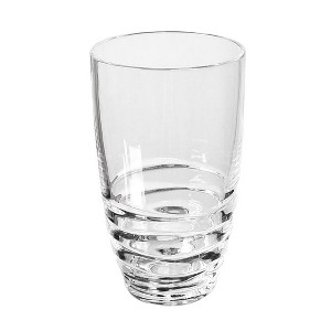 Swirl Acrylic Glasses Drinking Set of 4 (20oz), Plastic Drinking Glasses, BPA Free Cocktail Glasses, Drinkware Set, Hi Ball Plastic Water Tumblers - 1 of 1