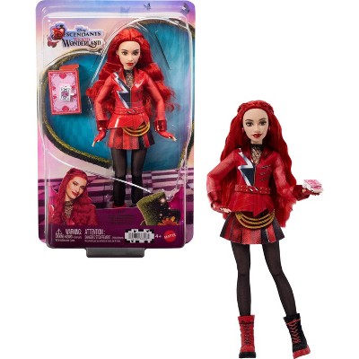 Детские куклы Descendants Disney Descendants Wicked Wonderland Red Daughter of Queen of Hearts Fashion Doll and Accessory — фото 6