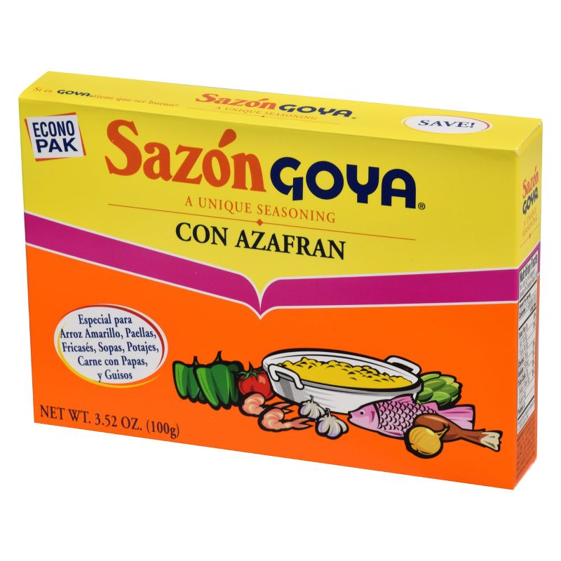 Sazon Goya Unique Seasoning with Azafran - 3.52oz, 4 of 5