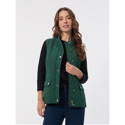 Jones New York Quilted Puffer Vest - M