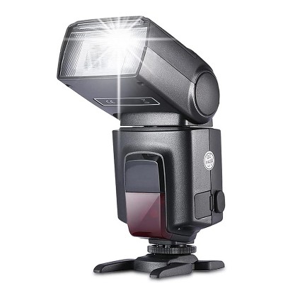 Boersma TT560 Flash Speedlite for Canon Sony Nikon Panasonic Olympus Pentax and Other DSLR Cameras, Digital Camera Speedlight with Standard Hot Shoe