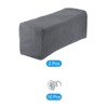 Unique Bargains Breathable Soft Wrinkle Resistant Polyester Armrest Covers - 3 of 4
