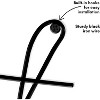 Wanderlust - Metal Line Art Wall Decor Sculpture - 3 of 4
