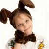 Joyfy Halloween Costume Accessory Puppy Dog Costume Set, Animal Ears Headband Bowtie Gloves and Tail Set for Kids Adult Halloween Cosplay Party - 3 of 4