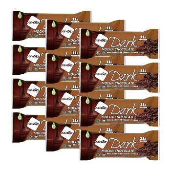 Nugo Dark Mocha Chocolate Protein Bar - Case of 12/1.76 oz