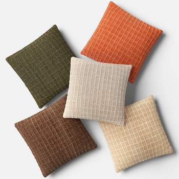 Oversized Marled Knit Square Throw Pillow - Threshold™