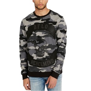 Buffalo David Bitton Mens Camouflage Applique Sweatshirt - 1 of 1