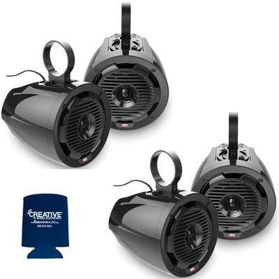 MTX 2 WET65T 6.5" 75W RMS 4Ω Tower Coaxial Speaker Pairs