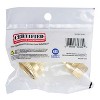 Certified Appliance Accessories® Dishwasher Elbow with Nut & Compression Ferrule, 3/4" FGH (Female Garden Hose) x 3/8" MIP (Male Iron Pipe) in Gold - 2 of 4