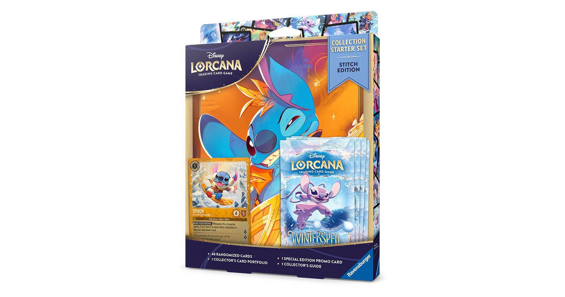 Lorcana Trading Card Game Collector Starter Set- Stitch Edition