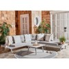 Lansen 4 Pc Corner Living Set - Indoor/Outdoor - PAT7055 - Safavieh - 2 of 4