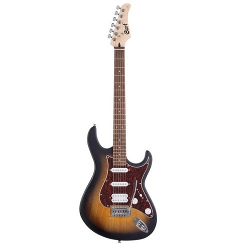 Cort G110OPSB G Series Double Cutaway Electric Guitar. Open Pore Sunburst - image 1 of 4