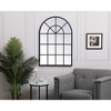 Elegant Lighting Metal windowpane mirror 28 inch in in x 41 inch in in Black - 2 of 4