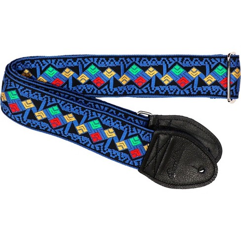 Souldier Diamond Zigzag Guitar Strap Blue 2 in. - image 1 of 3