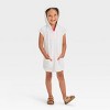 Toddler Girls' Towel Terry Hooded Cover Up Dress - Cat & Jack™ - image 3 of 3