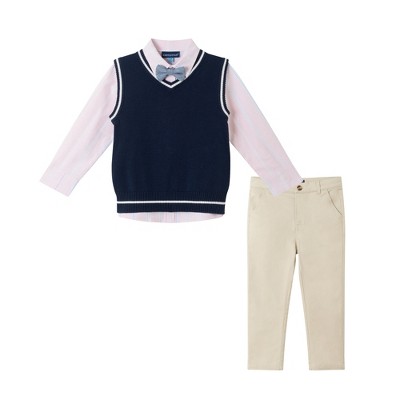 Andy & Evan  Toddler Long Sleeve Buttondown & Pant Set