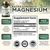 Magnesium Pills Extra Strength 1000mg - Bone, Muscle, Heart Support - Non GMO - 60 Capsules;120 Capsules;180 Capsules;240 Capsules - 2 of 4