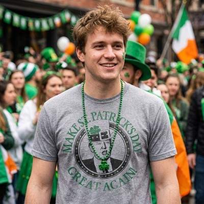 Мужские футболки Crazy Dog T-Shirts, Inc. Mens Funny T Shirts Irishish Sarcastic St Patricks Day Tee For Men - Crazy Dog Men's T Shirt for Saint Patrick's Day Black L — фото 2