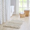 JUJABU Boho Woven Stripe Bath Rug with Non-Slip Backing – 20"x32" - 2 of 4