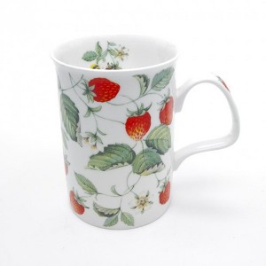 Roy Kirkham Lancaster Mug - Alpine Strawberry Set of 6 , Bone