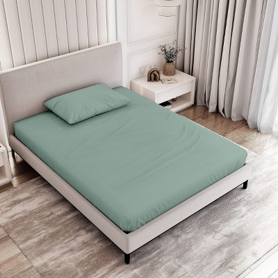 Natemia Fitted Bed Sheet Full Lily Pad