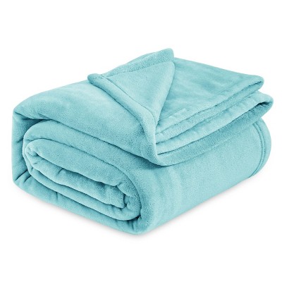 Bedsure | Flannel Blanket Solid 280GSM Soft Fuzzy Plush  Bed Blanket