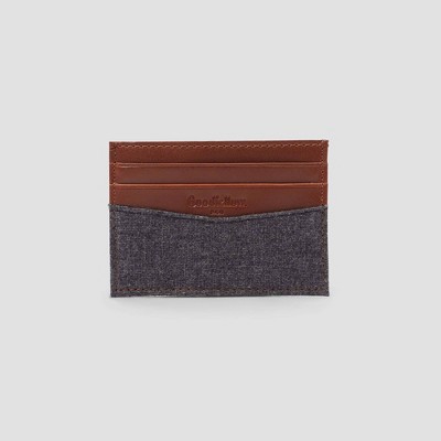Fabric Pieced Card Case - Goodfellow & Co™ Gray One Size