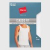 Hanes Premium Men's Comfort Tank Top Undershirt 5pk - White Xl : Target