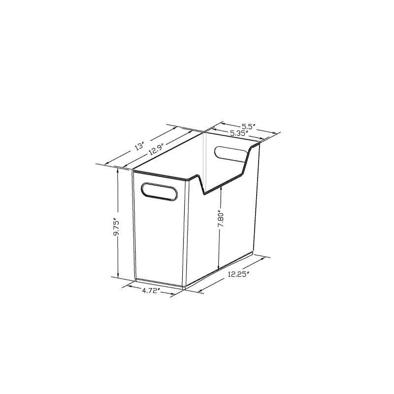 Medium Multipurpose Storage Bin Clear - Brightroom&#8482;, 6 of 7