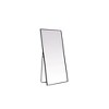 Elegant Lighting Metal Frame Rectangle Full Length Mirror 30x60 Inch in Black - 3 of 4