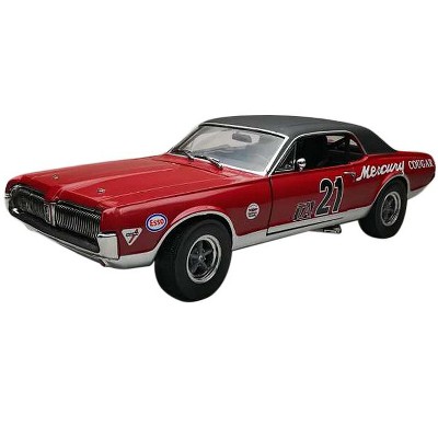 1967 Mercury Cougar Racing #21 Marty Beaulieu SVRA Watkins Glen Historic Enduro 200 (2012) 1/18 Diecast Model Car by SunStar